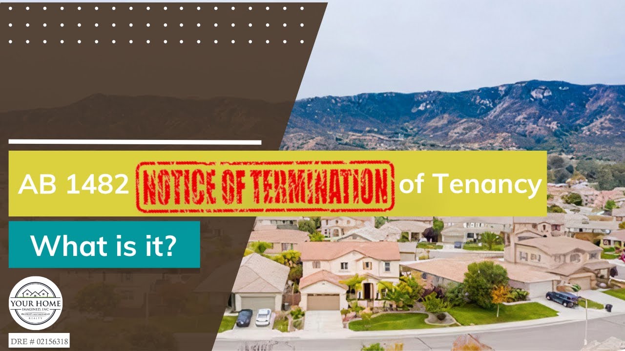 AB 1482 Part 2: California Eviction laws Just Cause | No Fault Evictions