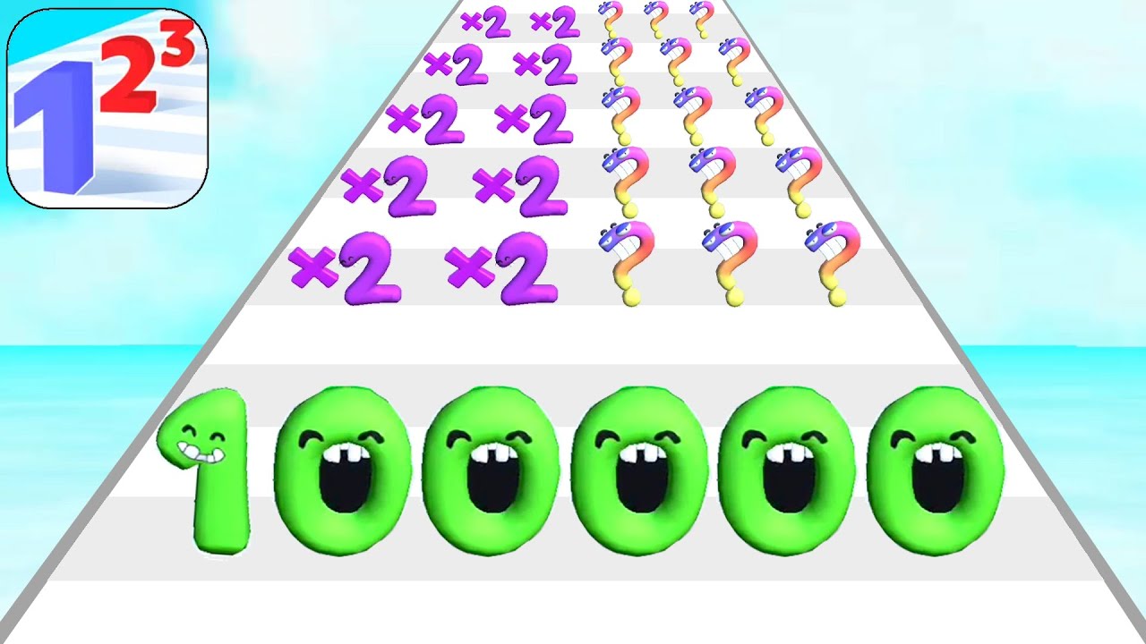 Satisfying Mobile Game Number Masters - Play 1000 Levels Tiktok Gameplay Walkthrough iOS,Android