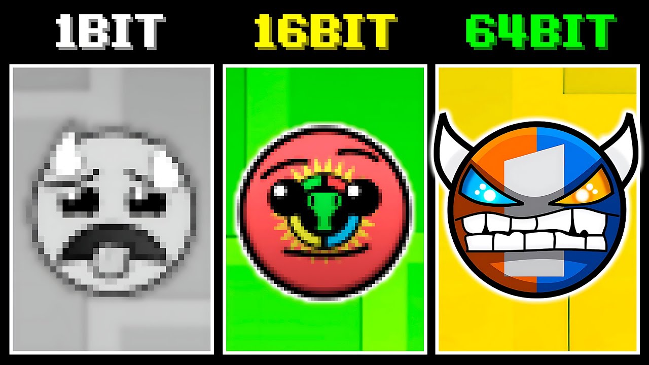 New Custom Geometry Dash Lobotomies V16 but every time with more bits