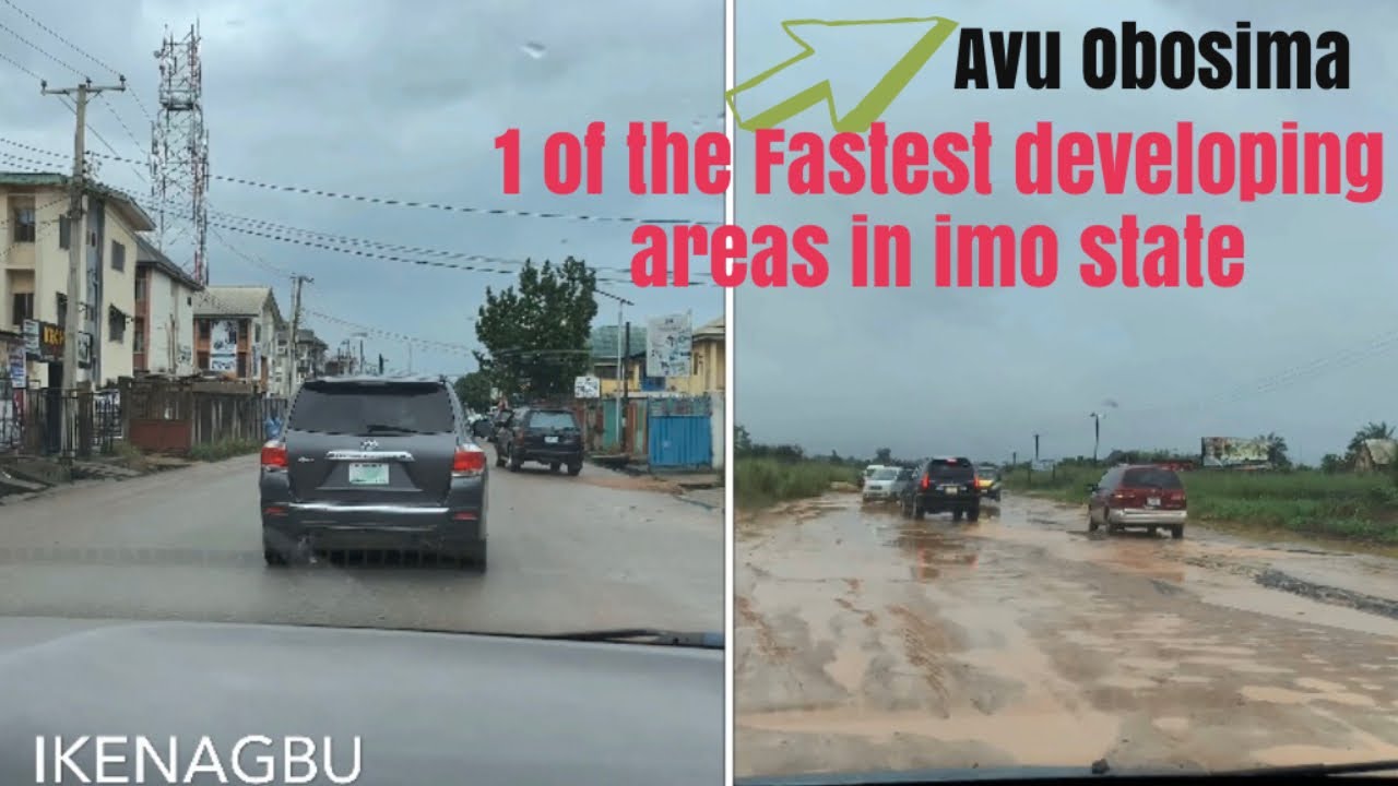 OWERRI TO AVU| ONE OF THE FASTEST DEVELOPING AREAS IN IMO STATE| IKENEGBU TO AVU| OWERRI YOUTUBER