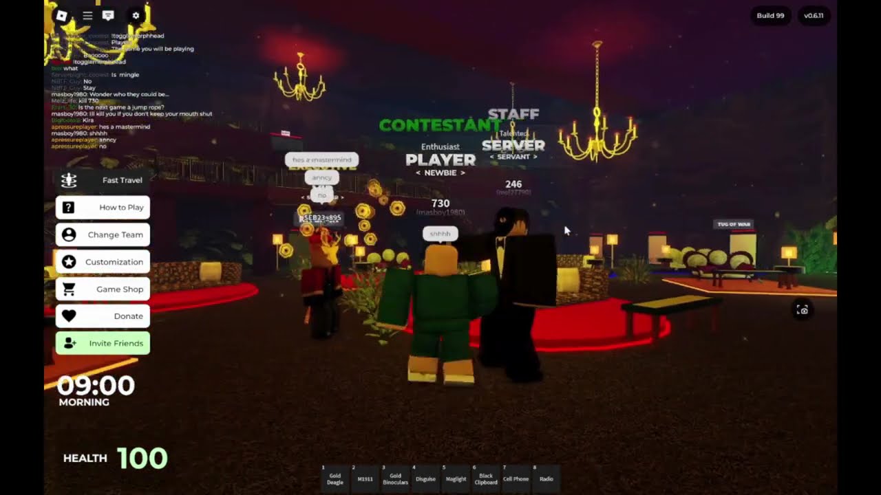 Playing as a Mastermind in Squid Game!