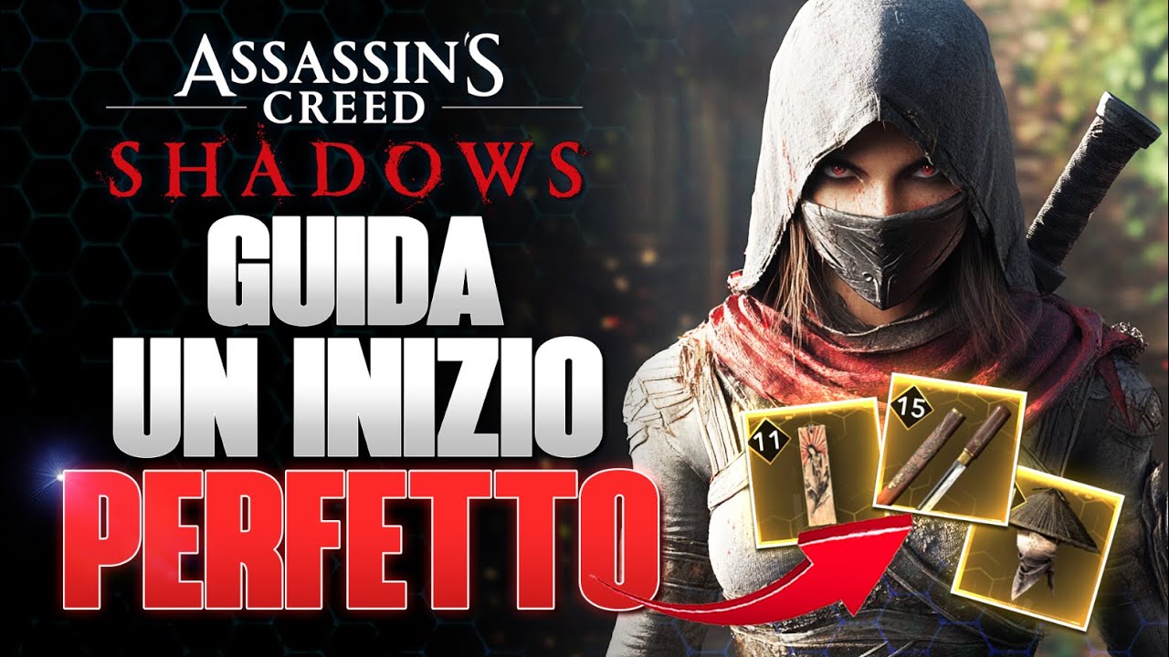 Guida a come iniziare PERFETTAMENTE Assassin's Creed SHADOWS