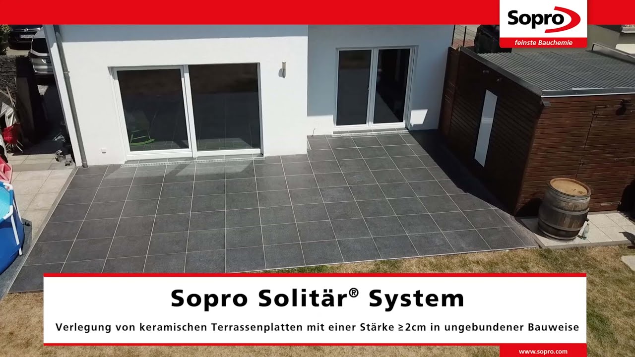 Sopro Solitär® F20 Systemaufbau