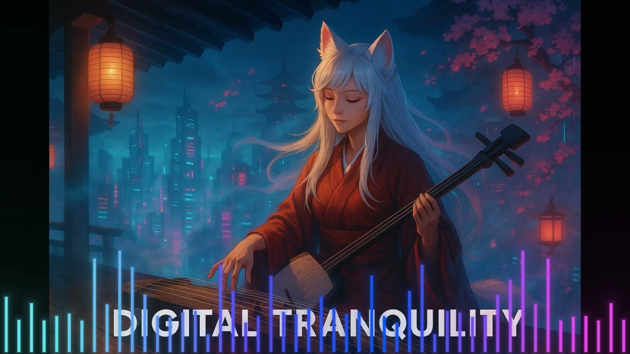 Digital Tranquility  Shamisen Serenity