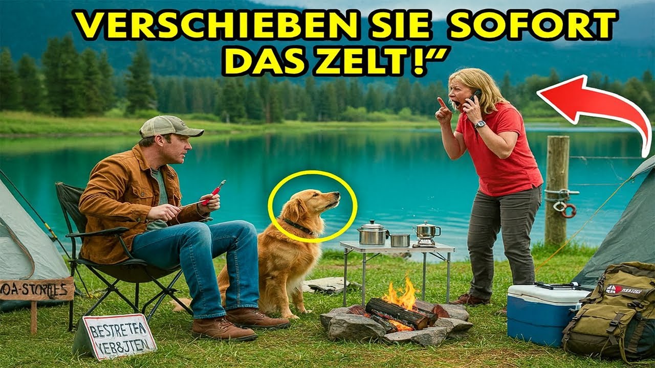 Die HOA rief die Cops, als ich an meinem eigenen See zeltete. Am Ende mussten sie Strafe zahlen!
