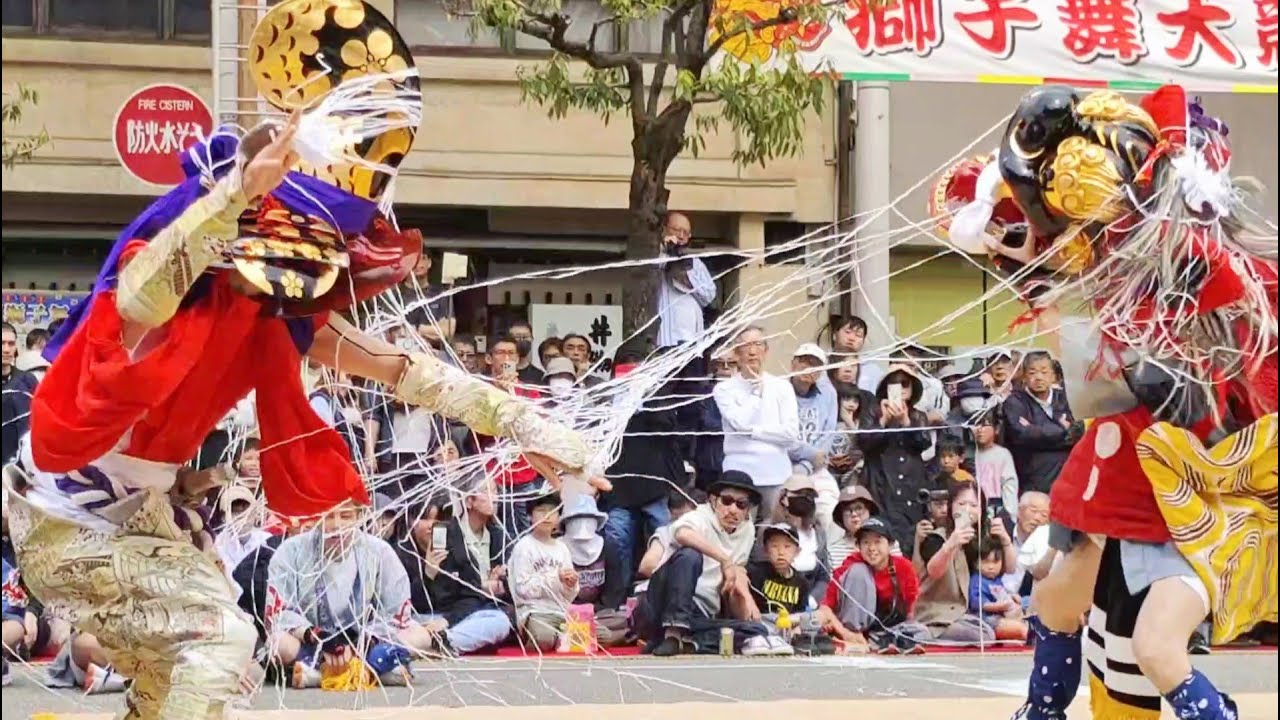 立野東町獅子舞 ｜高岡獅子舞大競演会 2025｜すえひろ～ど会場｜富山県高岡市｜Takaoka Lion Dance