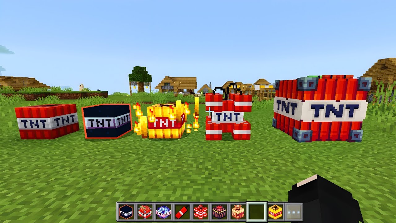Smallest TNT vs biggest TNT 😮....