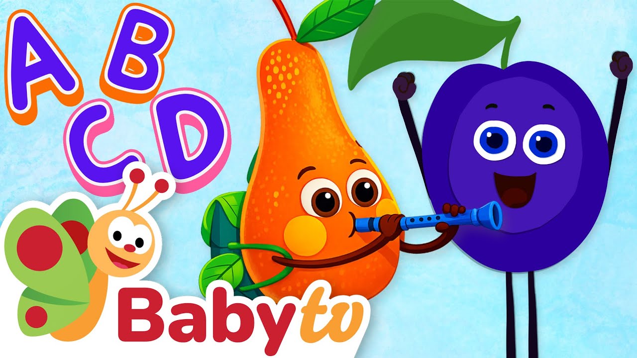 As Frutas Cantam o ABC | Música do Alfabeto | BabyTV