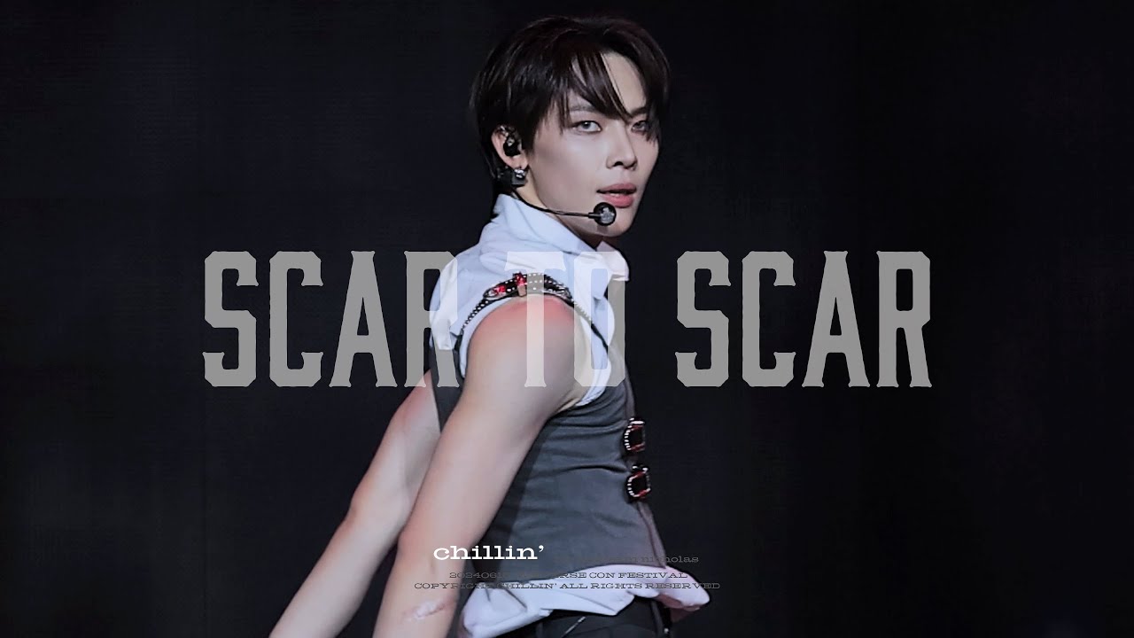 [4K] 240615 'Scar to Scar' &TEAM NICHOLAS FANCAM 스카투스카 앤팀 니콜라스 직캠 @2024 weverse con festival