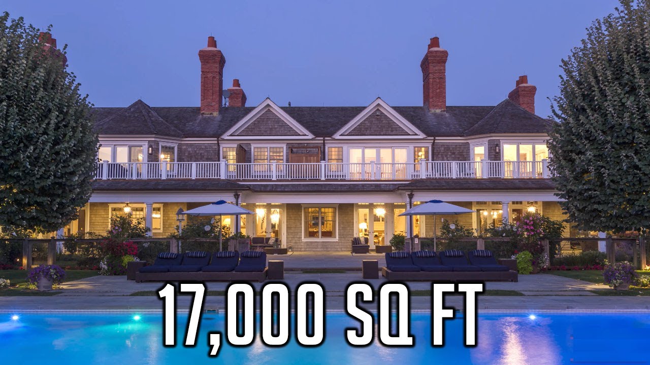 Massive Hamptons Estate (Bowling Alley, Baseball Field, Tennis...) | Full Tour