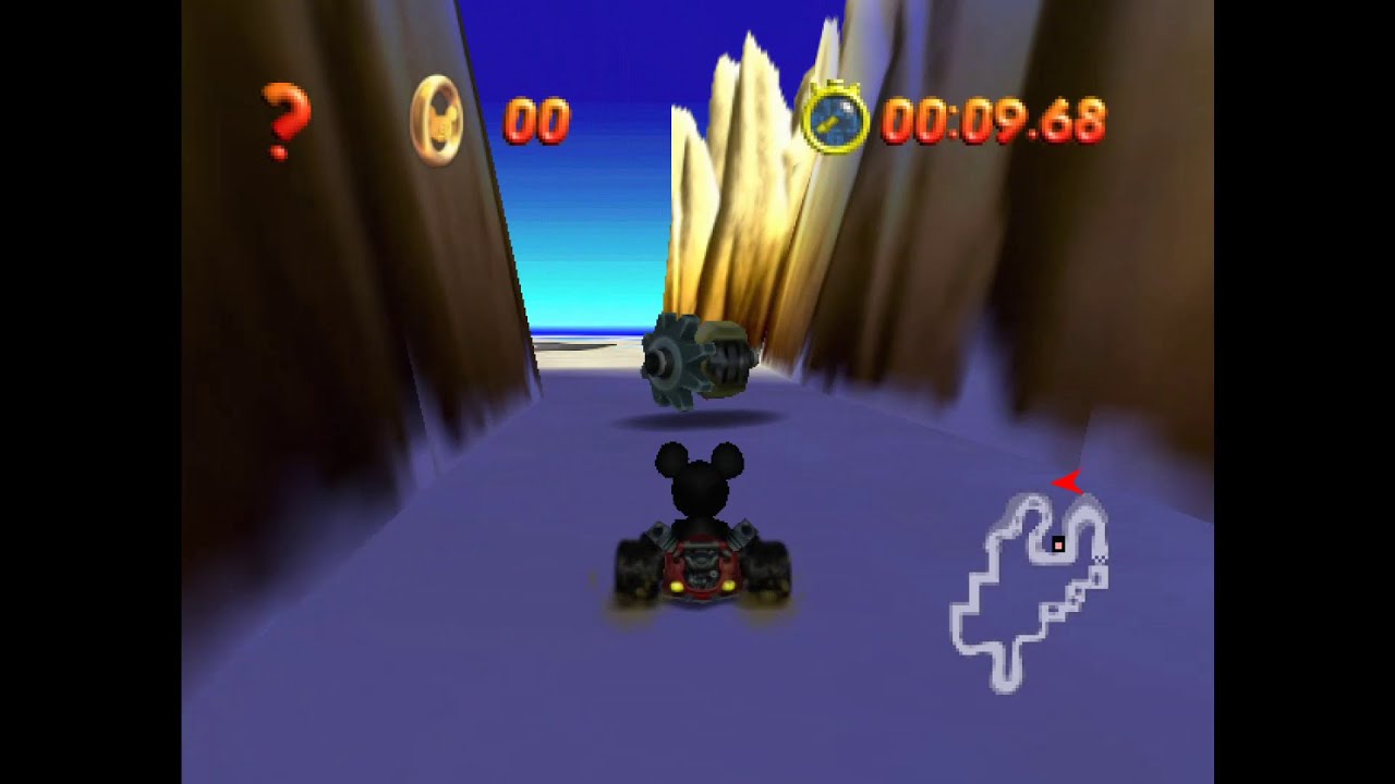 Mickey's Speedway USA - Hidden Vehicle Parts (Unlocking Frantic Finale)