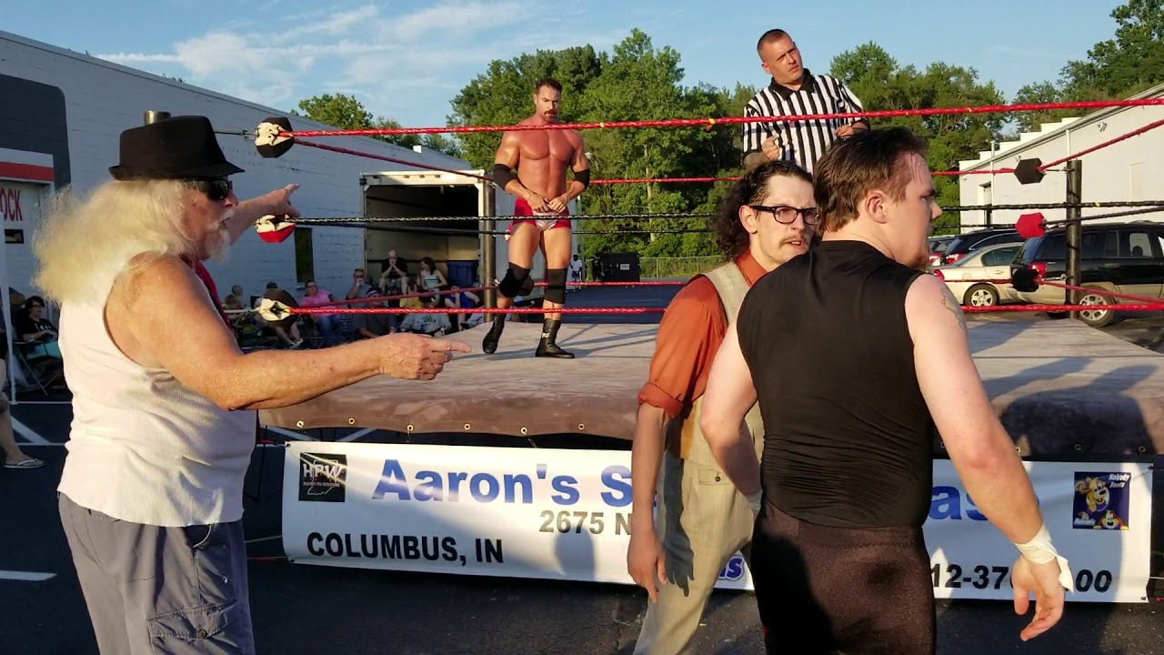 Kenny Kage vs  Rob Conway  officiated by Referee Wayne Silver