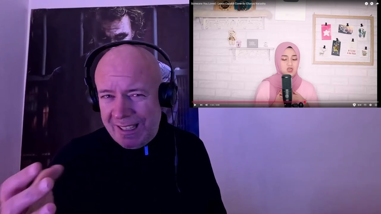Singer reacts to Indonesian singer Eltasya Natasha  Someone you Loved ( Cover )