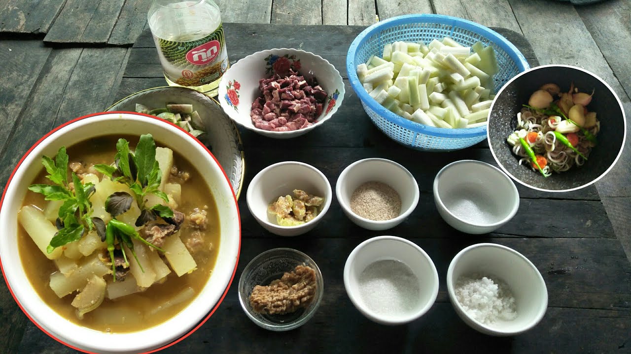 Khmer cooking / Somlor Machu Kreung / Cooking and Recipe