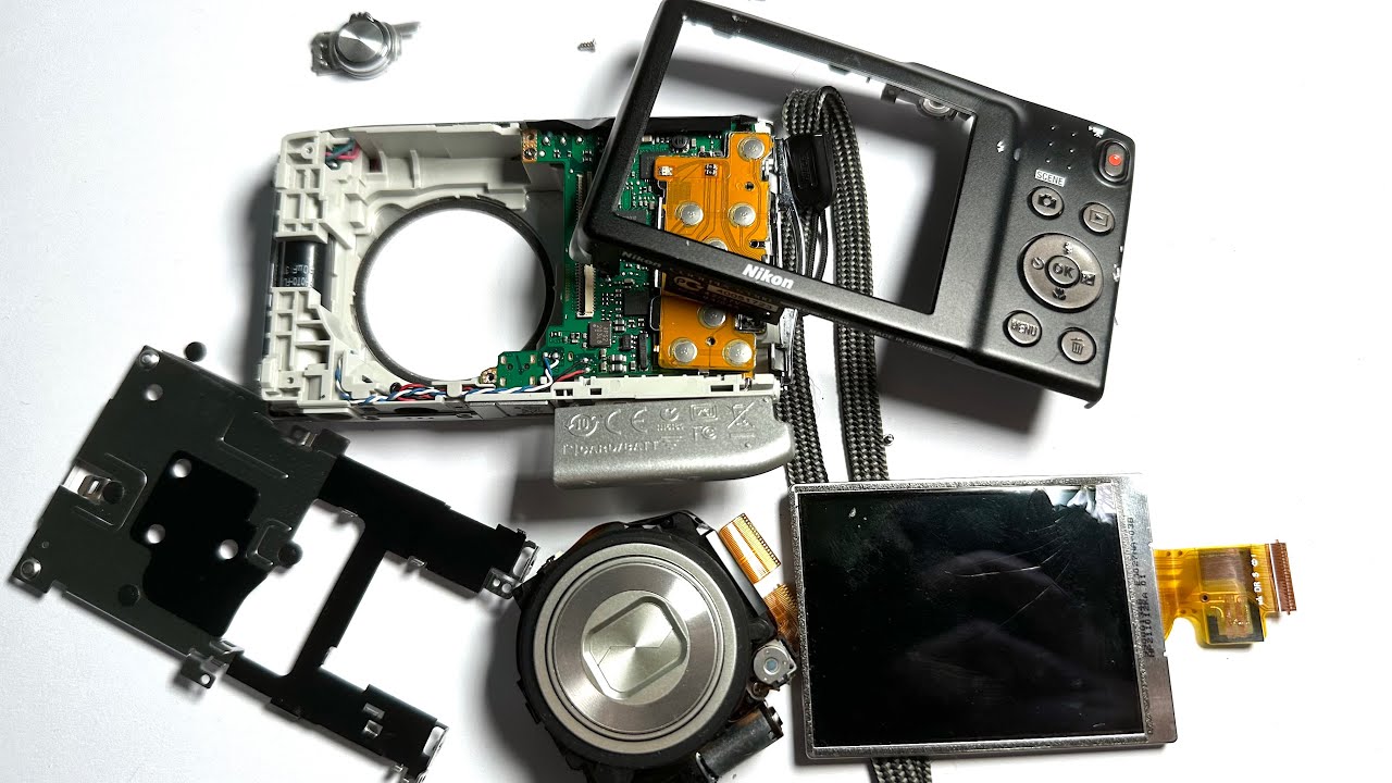 Nikon Coolpix S3300 Digital Camera Teardown