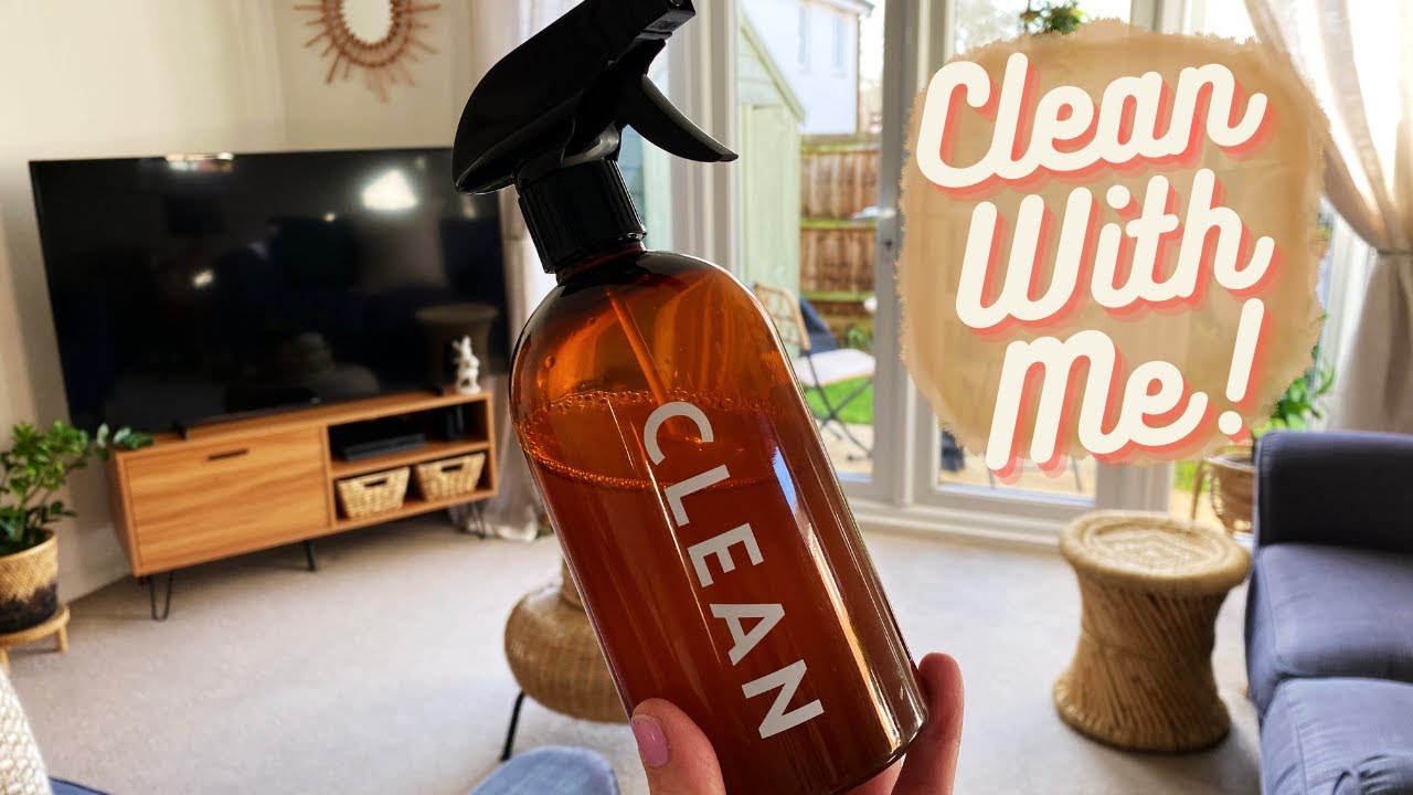 CLEAN WITH ME/MOTIVATIONAL CLEANING!