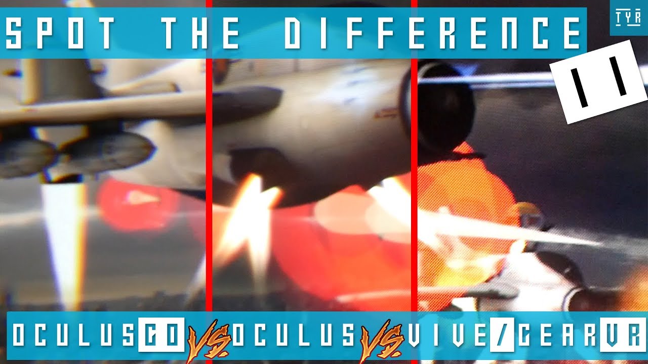 THROUGH THE LENSES - OCULUS GO vs OCULUS RIFT vs VIVE GearVR mod