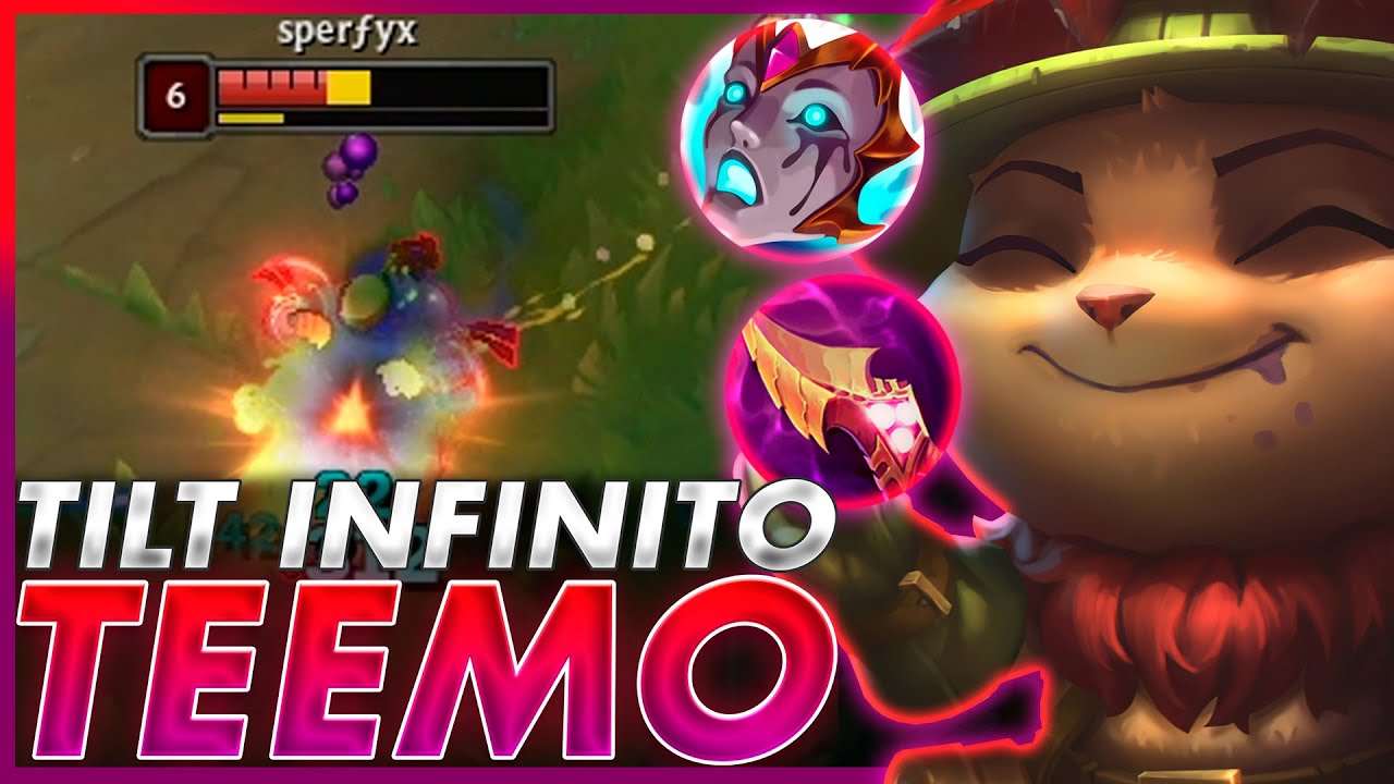 🤮¡ESTE LEE SIN QUIERE DESINSTALAR EL LOL AL DESCUBRIR EL PODER DEL BUFFO DE TEEMO!