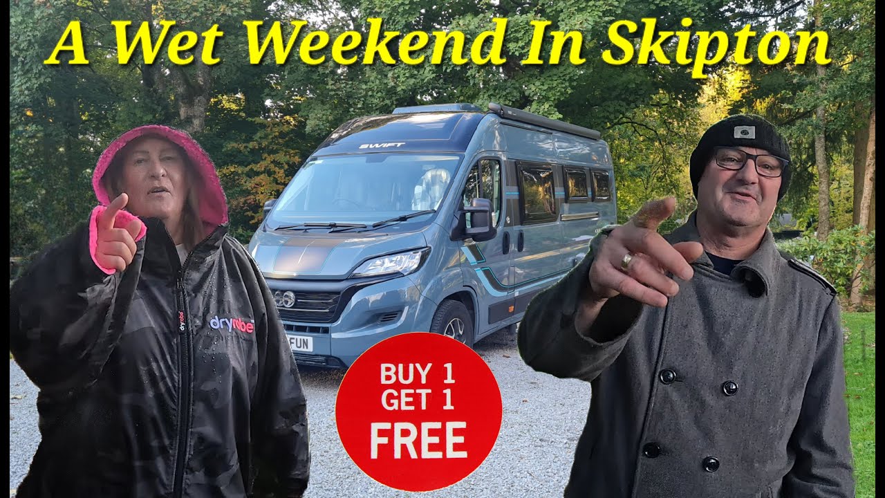 Buy One Get One Free, Bolton Abbey, Skipton, Caravan & Motorhome Club Campsite.
