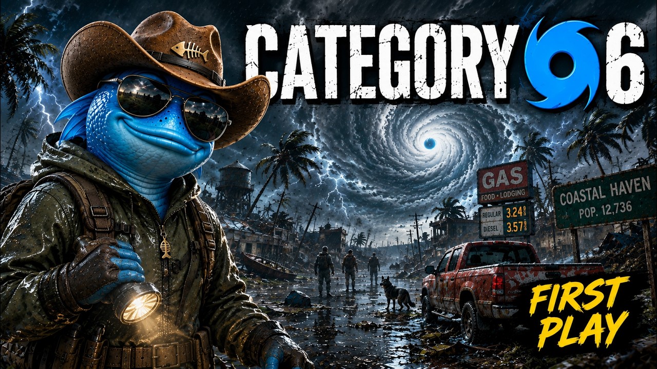I Tried the NEW Hurricane Survival Game... | Category 6