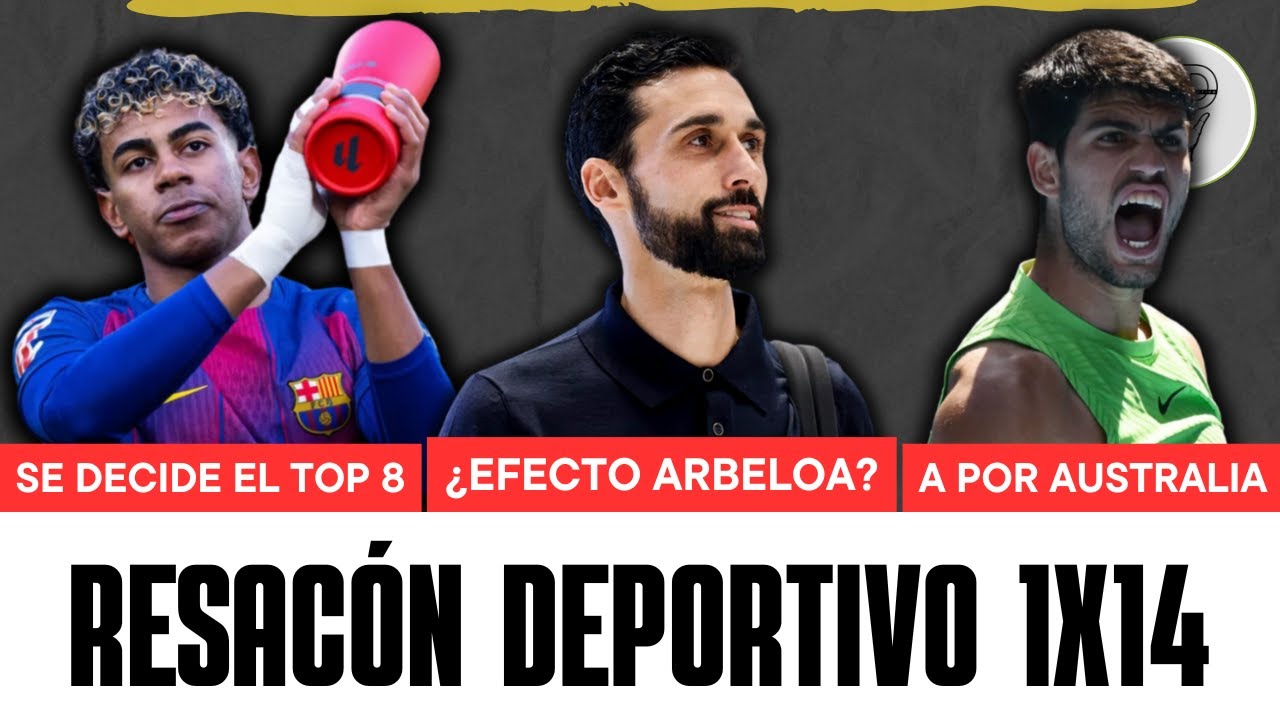 ¿EL MADRID GANARÁ LA LIGA? | EL BARÇA BUSCA EL TOP 8 | ALCARAZ ANSÍA REINAR | RESACÓN DEPORTIVO 1X14