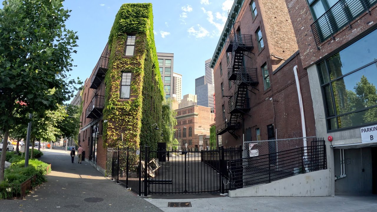 A Walk Through Seattle | Washington | US | American City Walking | 4K