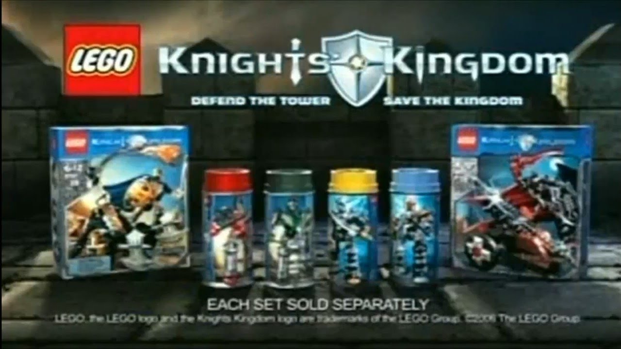 Rare Lost Media - English (USA) LEGO knighTs' Kingdom II, 2006 Products/Sets TV Commercial