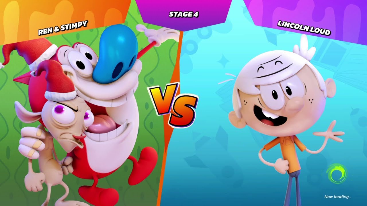 Nickelodeon All-Star Brawl Ren and Stimpy's Arcade Mode