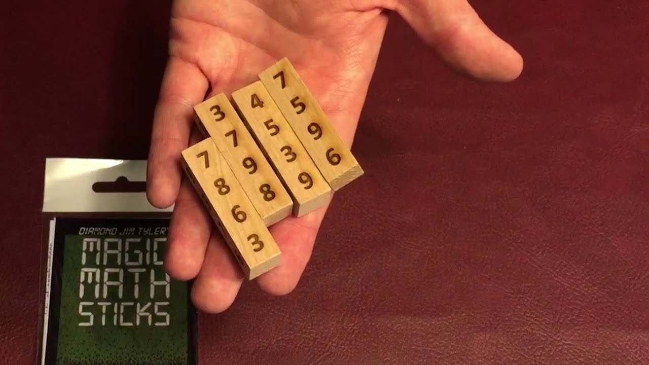 Magic Math Sticks by Diamond Jim Tyler