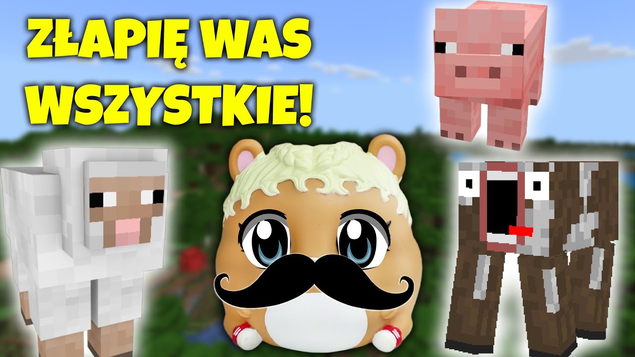 CHOMIK ŚWIR 🐹 ŁAPIĘ ZWIERZĄTKA W MINECRAFT