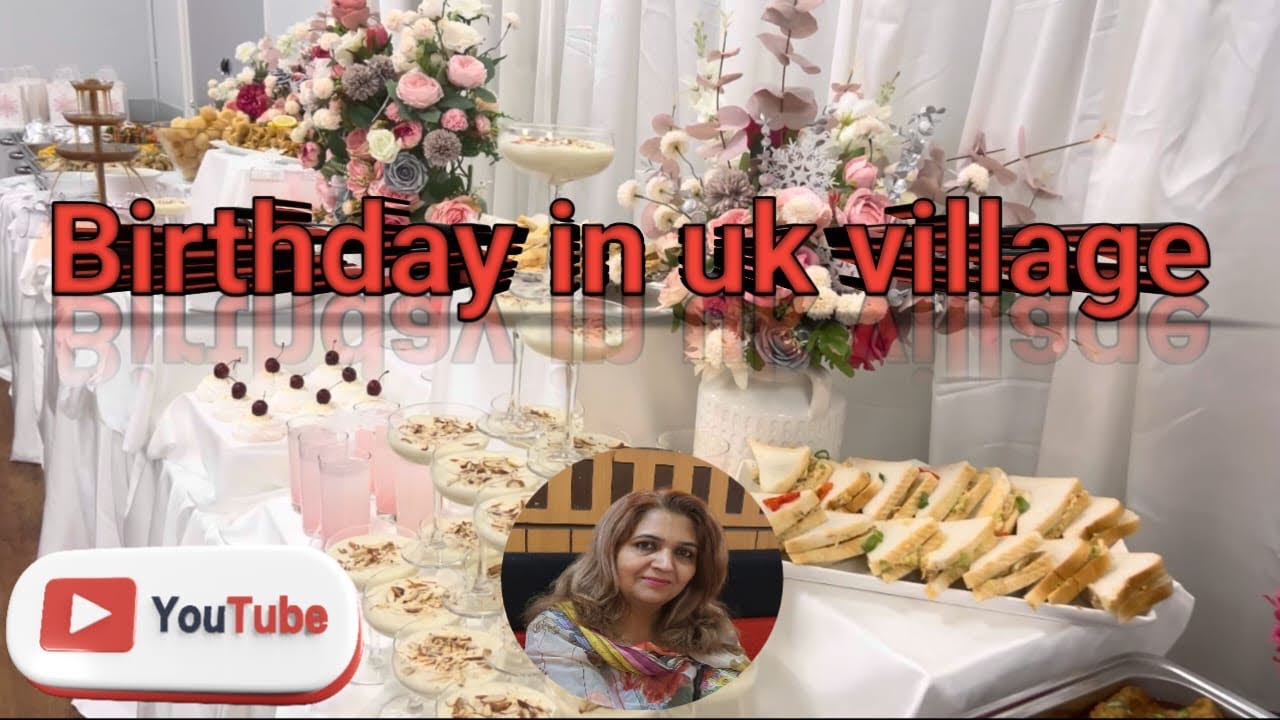 First Birthday in UK Village 🎀 | Catering Decoration Vlog