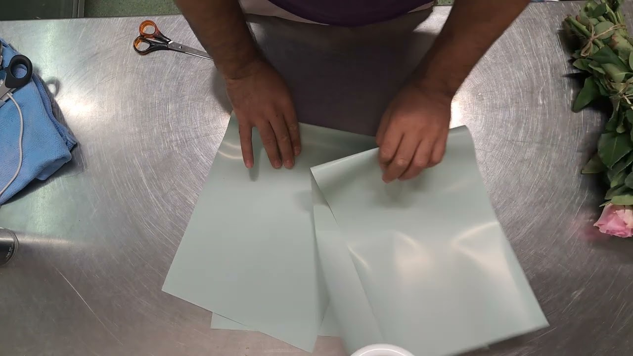 Bir Çiçek Buketi Nasıl Sarılır / How make wrap a Flower Bouqet