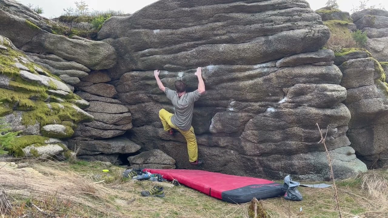 Na Odchodu 7A+ ... Zvůle, Bouldering