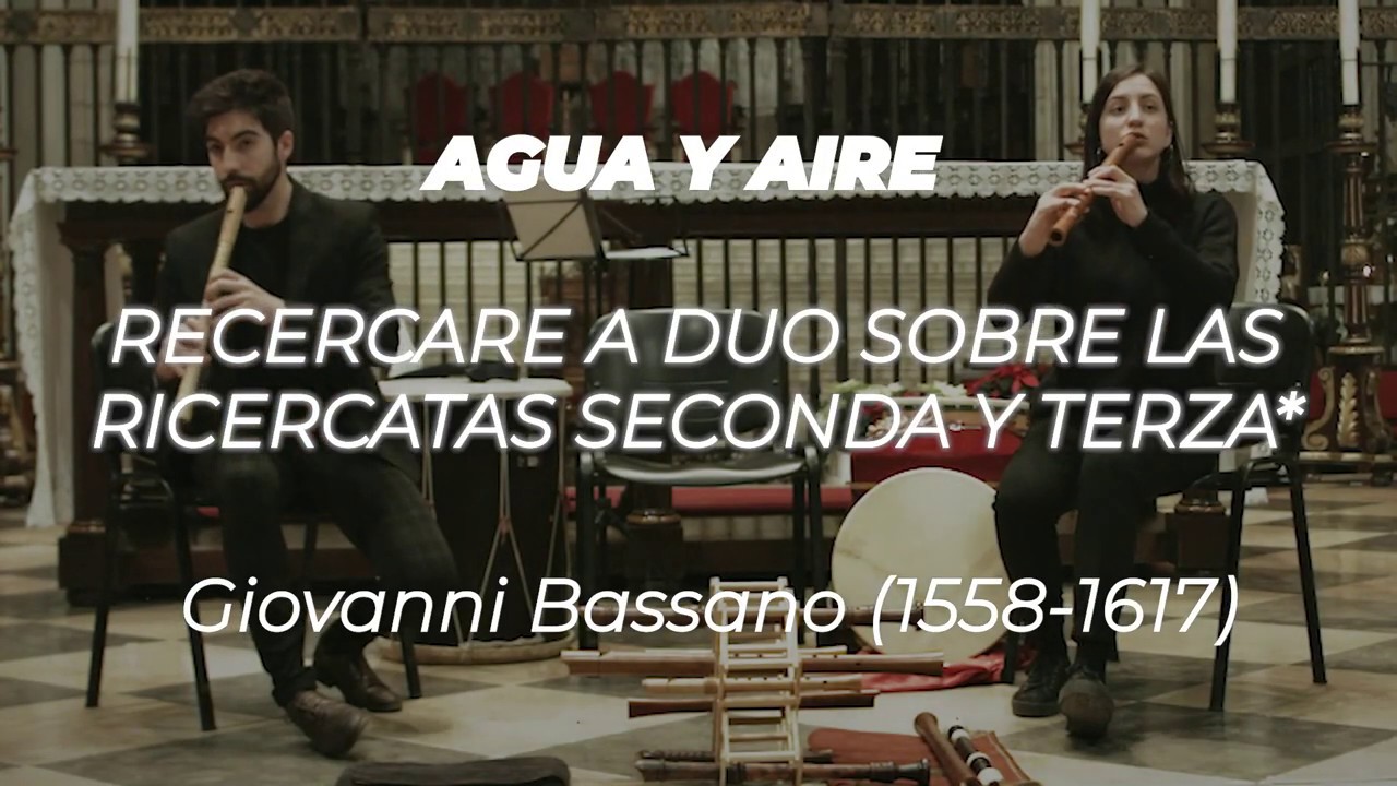 Serendipia Ensemble: G. Bassano (ca.1560 - 1617) - Recercate, pasaggi et cadentie