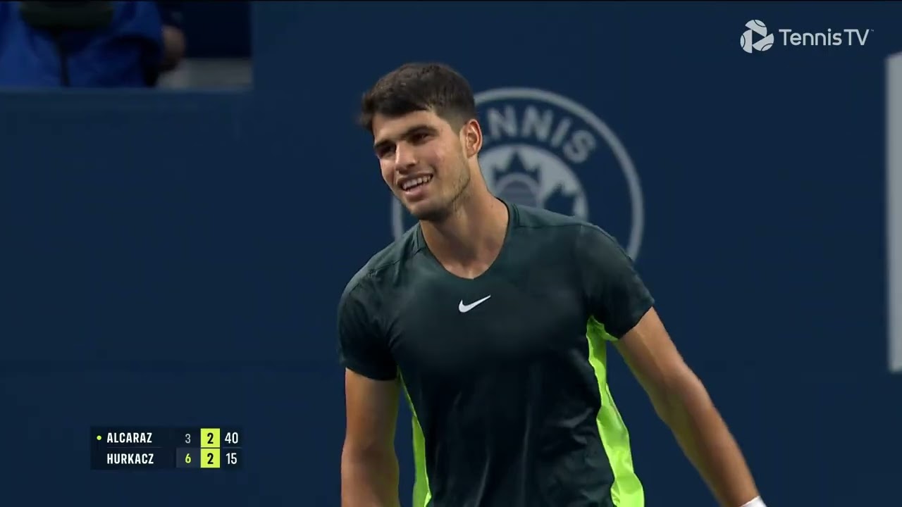 Alcaraz vs Hurkacz Toronto 2023 Highlight