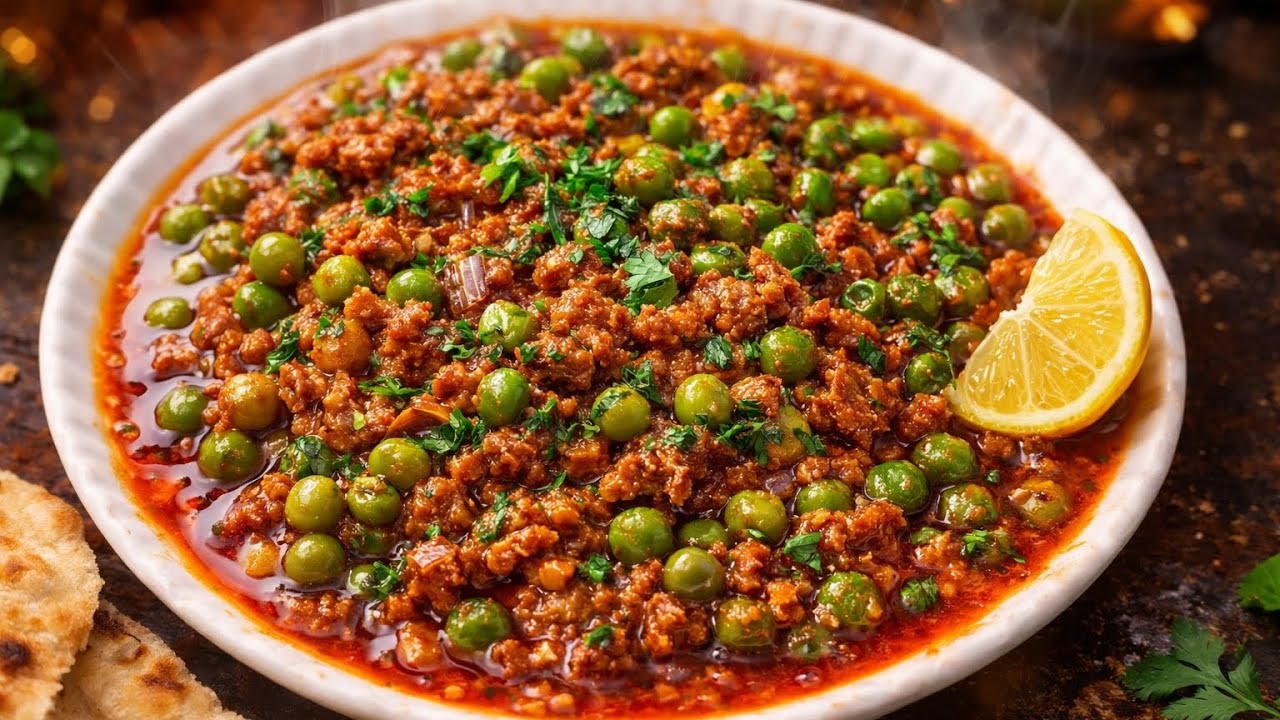 Keema Matar Lovers ❤️ Don’t Miss This!“Hotel Style Keema Matar 🔥 Must Try #trending #subscribe 