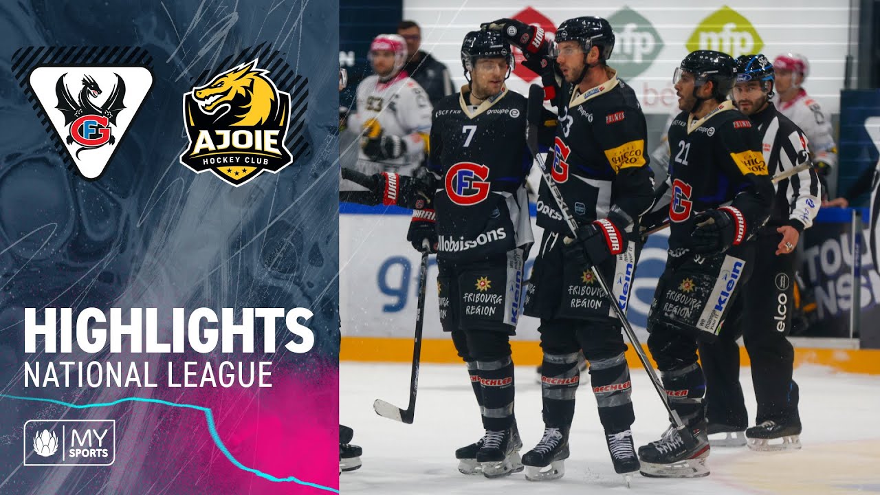 Fribourg vs. Ajoie 6:3 – Highlights National League