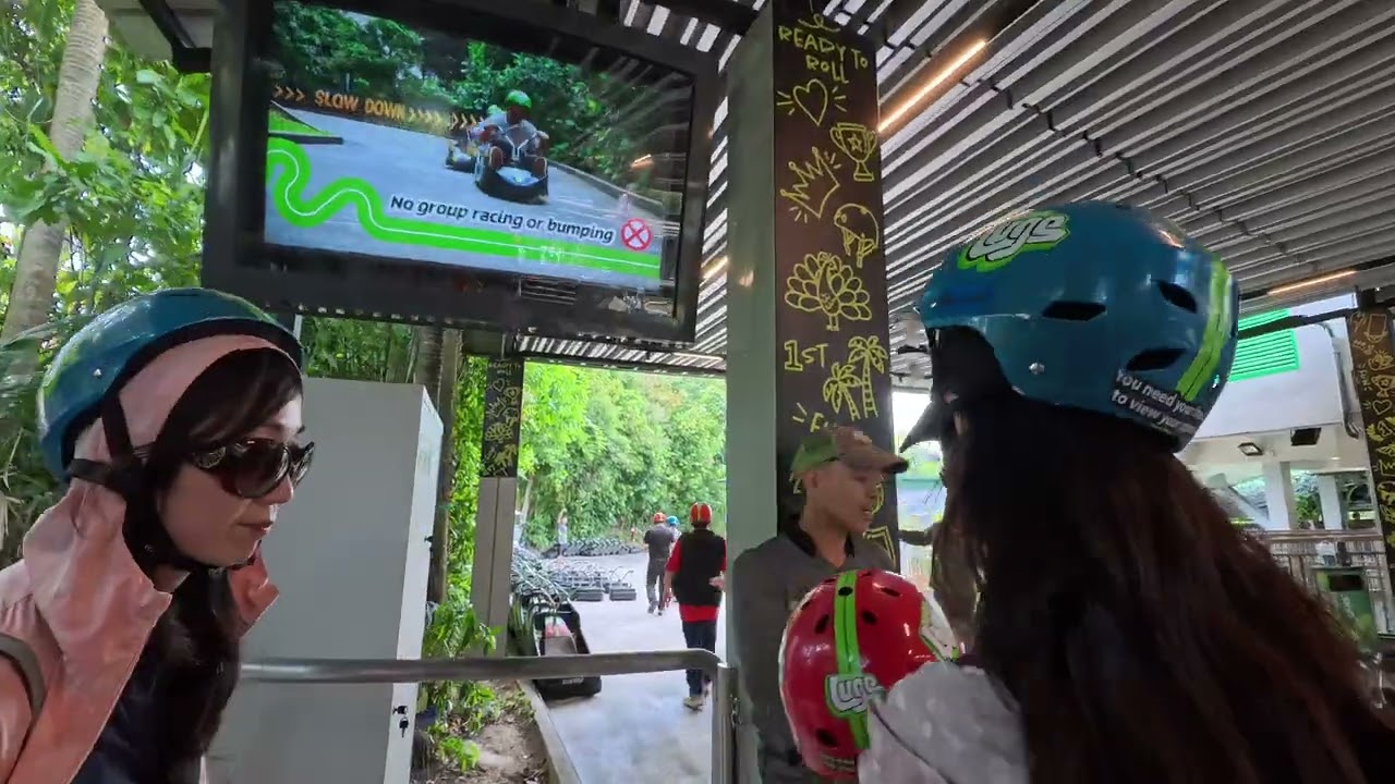 聖淘沙 Skyline luge 斜坡滑車