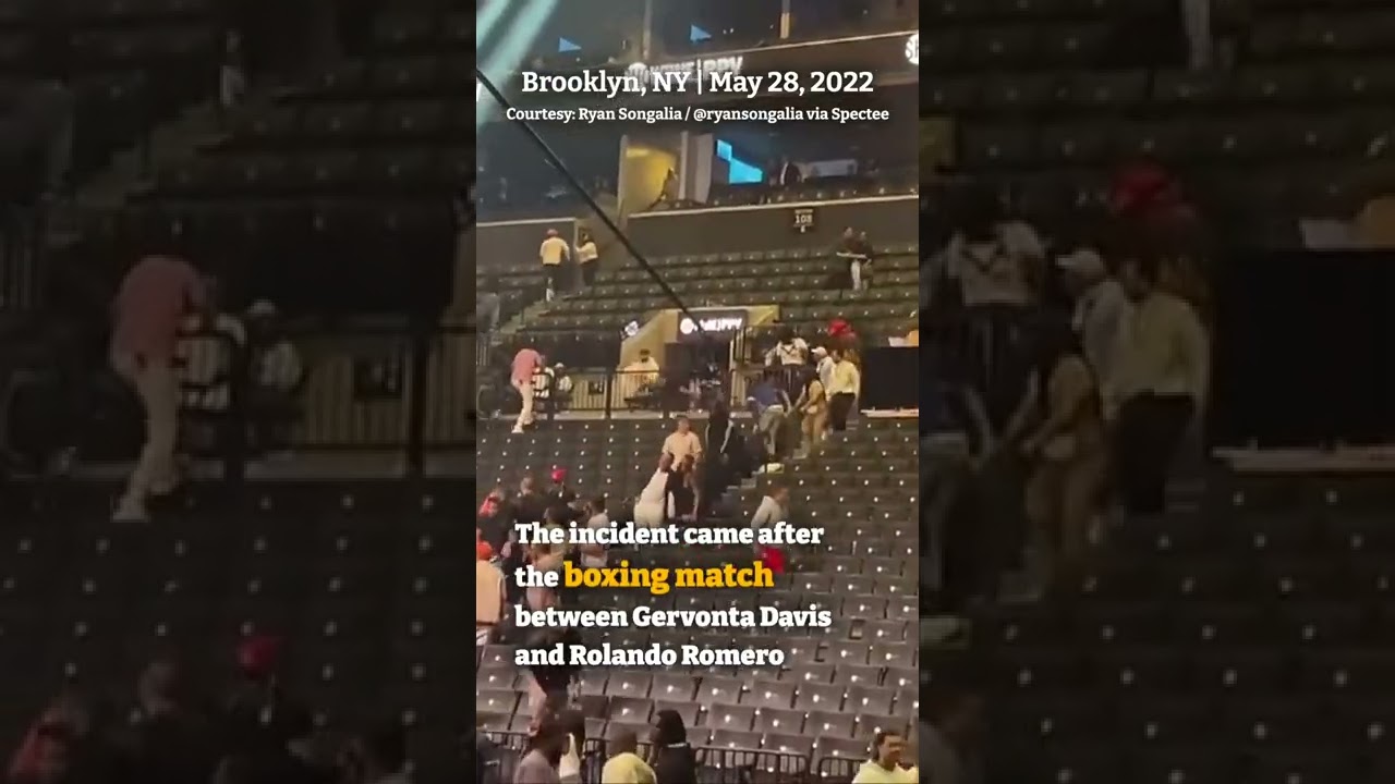 Gunshots reported outside Barclays Center after boxing match