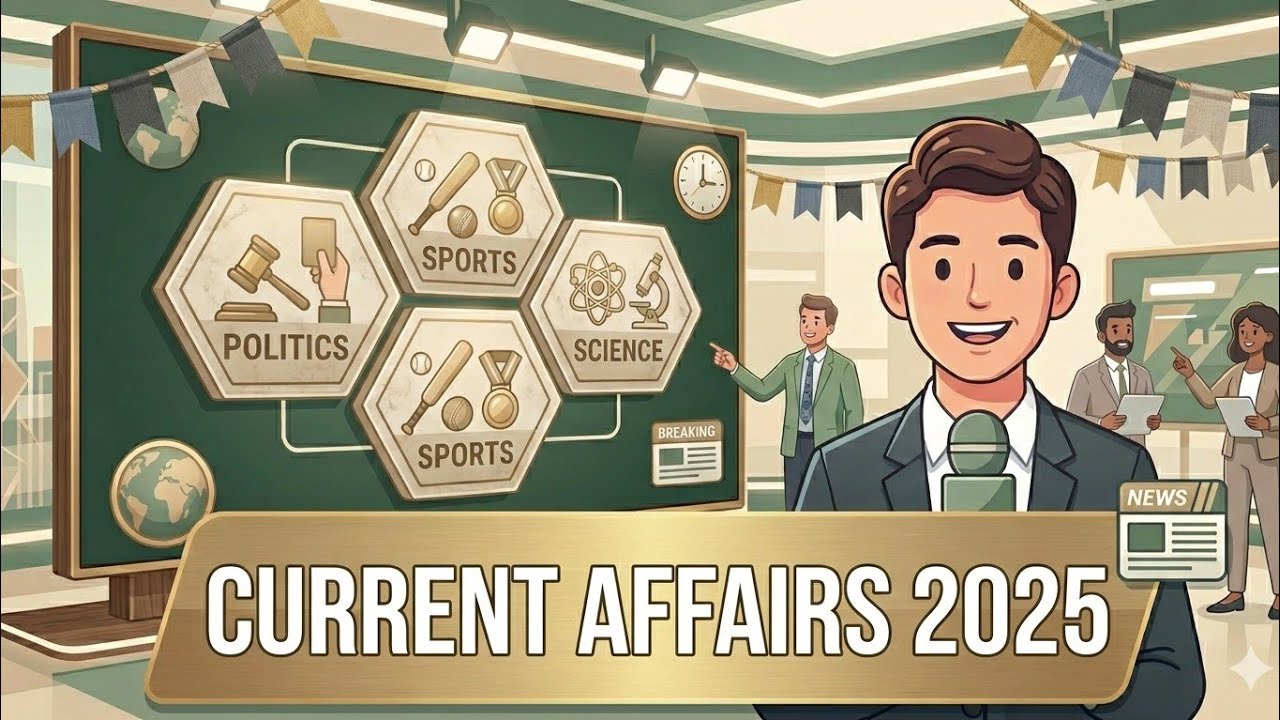 Most Important Current Affairs 2025 MCQ 10 Questions Daily Series #currentaffairs #viral #trending 