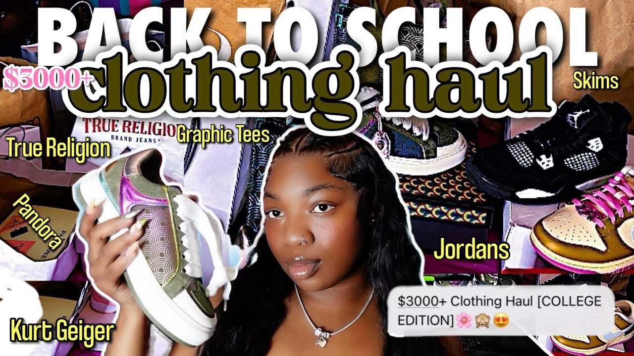 Back to School Clothing Haul 2025 🛍️ $3,000+ Baddie Wardrobe for College Girls