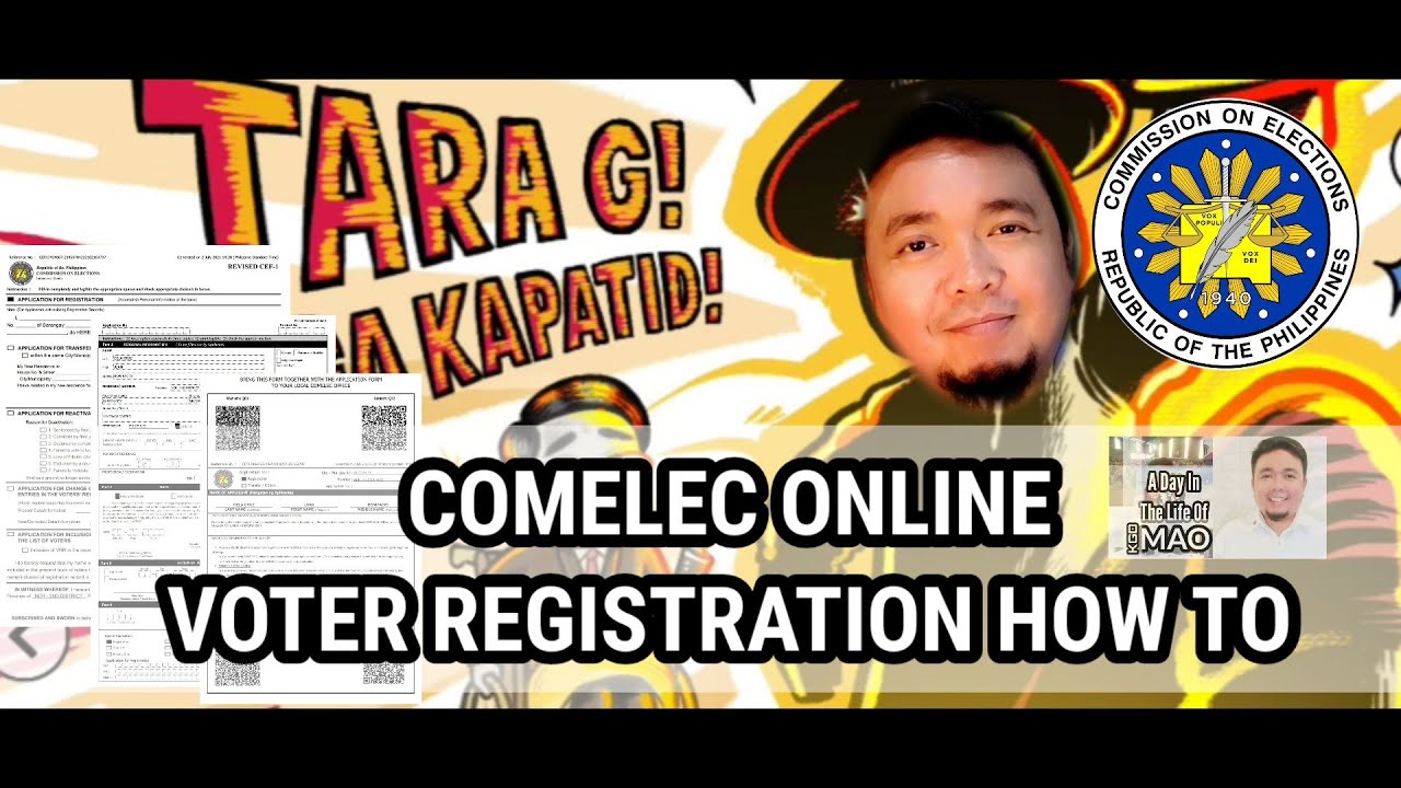 COMELEC ONLINE VOTER REGISTRATION HOW TO (magparehistroka.com)