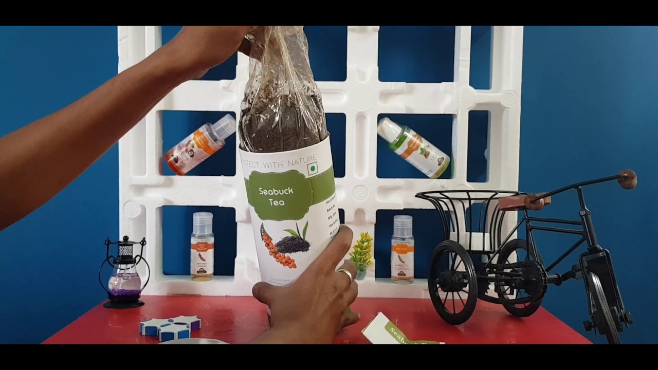 SEABUCK TEA UNBOXING AND OVERVIEW || BIOSASH PRODUCT