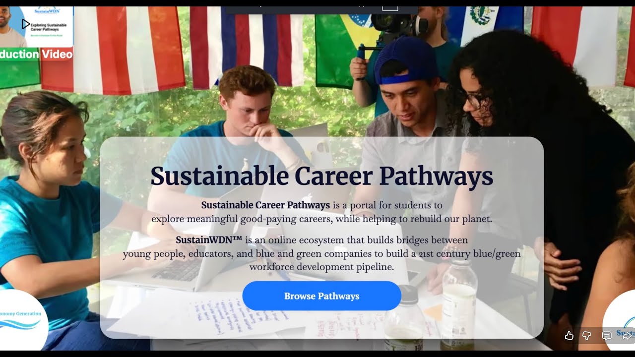 The Blue Economy Career Pathways Platform