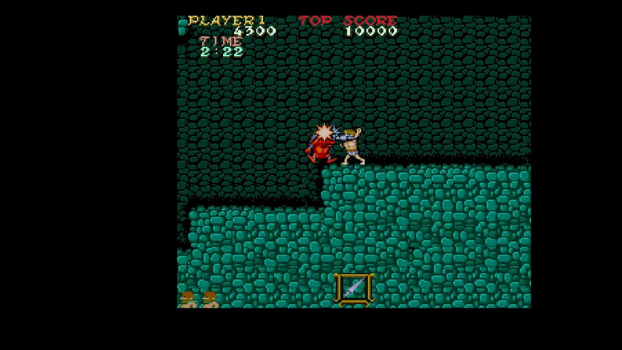 Ghosts'N'Goblins Amiga AGA WIP level 3