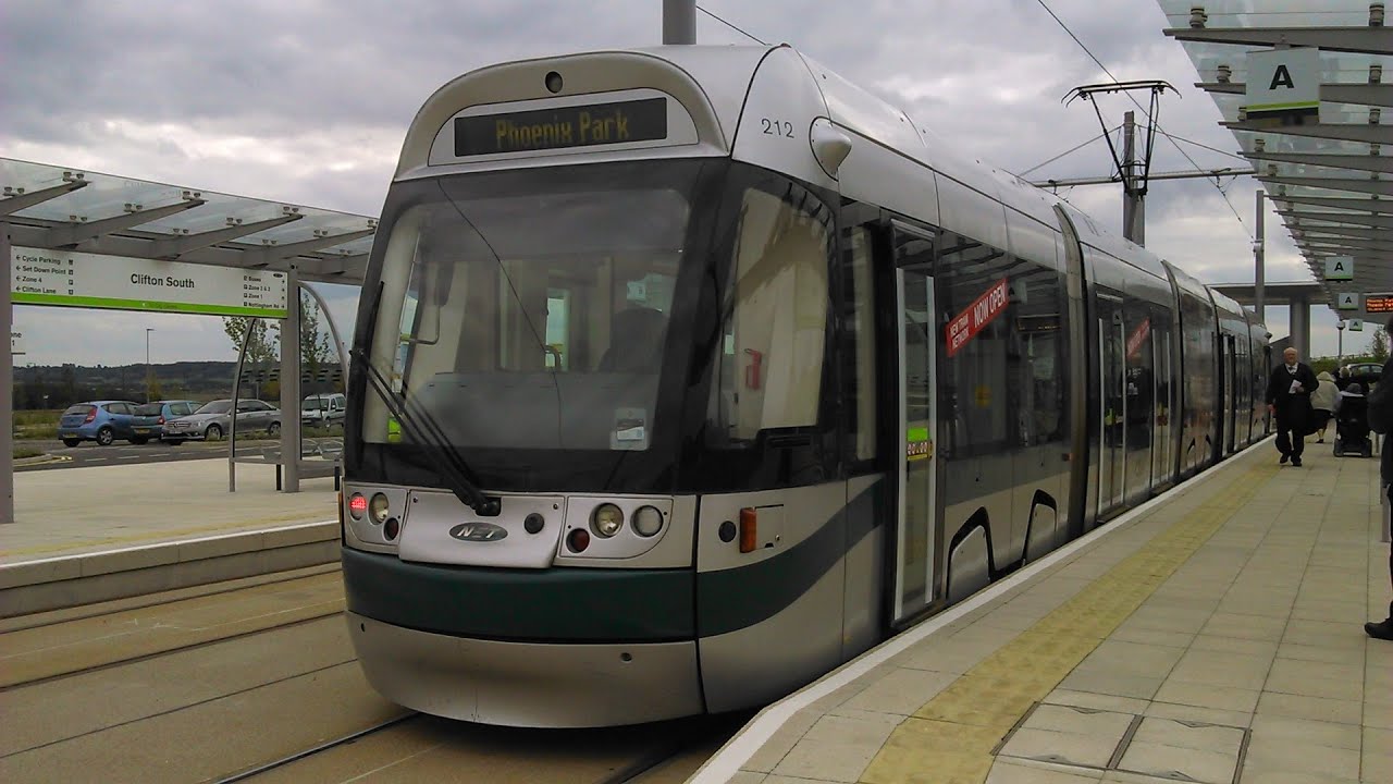 Nottingham Tram Ride - rear view -  20/09/15