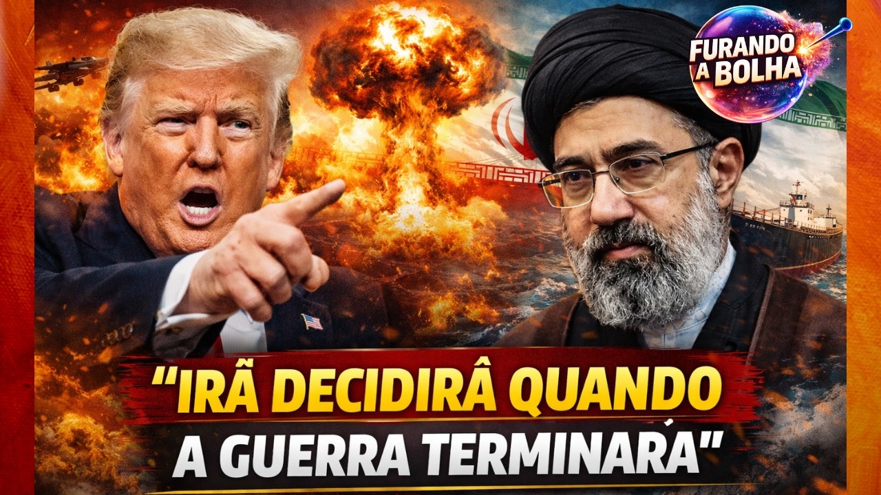Irã decide quando a guerra termina. Trump ameaça reação 20 vezes maior e crise do petróleo continua