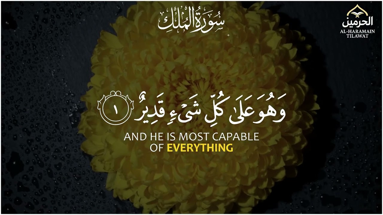 Surah Al Waqiah & Surah Al Mulk | Ahmad Al Ajmi | Powerful Nightly Recitation | Al Haramain Tilawat