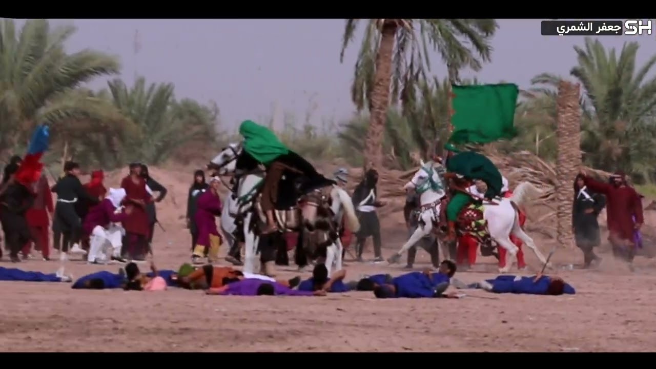 يا جف ابو فاضل  يا ابن لنزع   /  تصوير جعفر الشمري / تمثيل علي حديد