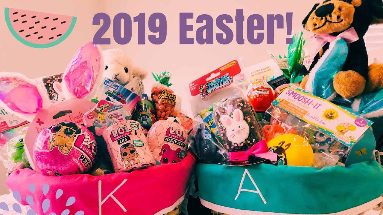 2019 WHATS In MY KIDS EASTER BASKETS!🐥🐰